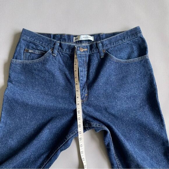 Lee Regular Fit Old School Vintage Denim Jeans Men’s Size 40x29 - Picture 7 of 10